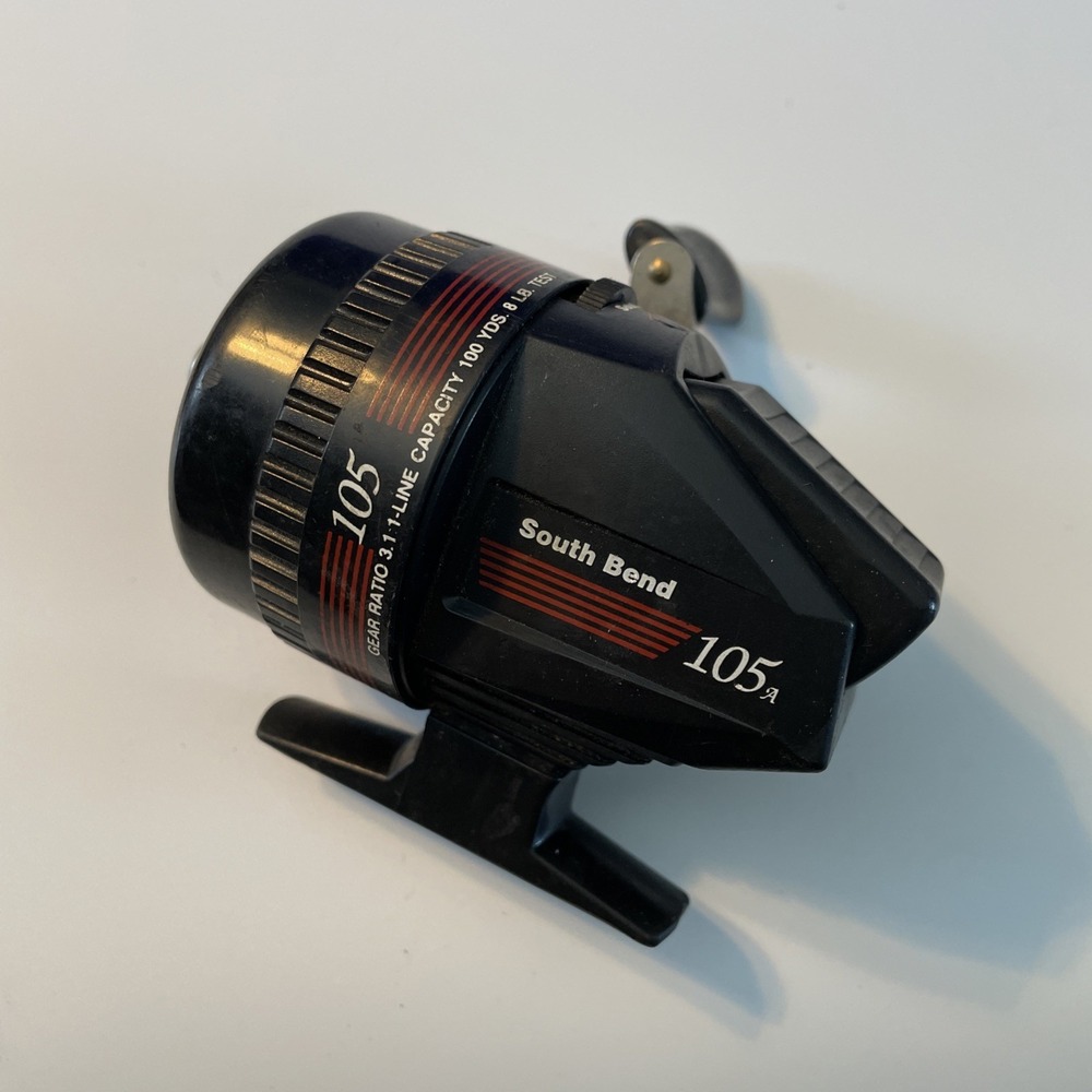 Vintage South Bend 105 Fishing‎ Reel Closed Face Spin Cast 3.1:1 Ratio